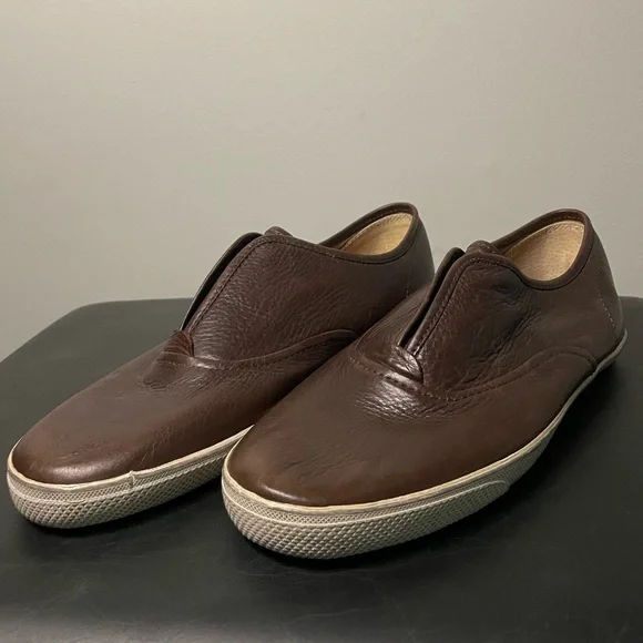 Frye | Shoes | Mens Frye Leather Loafer Sneaker Shoe Brown  display picture 2